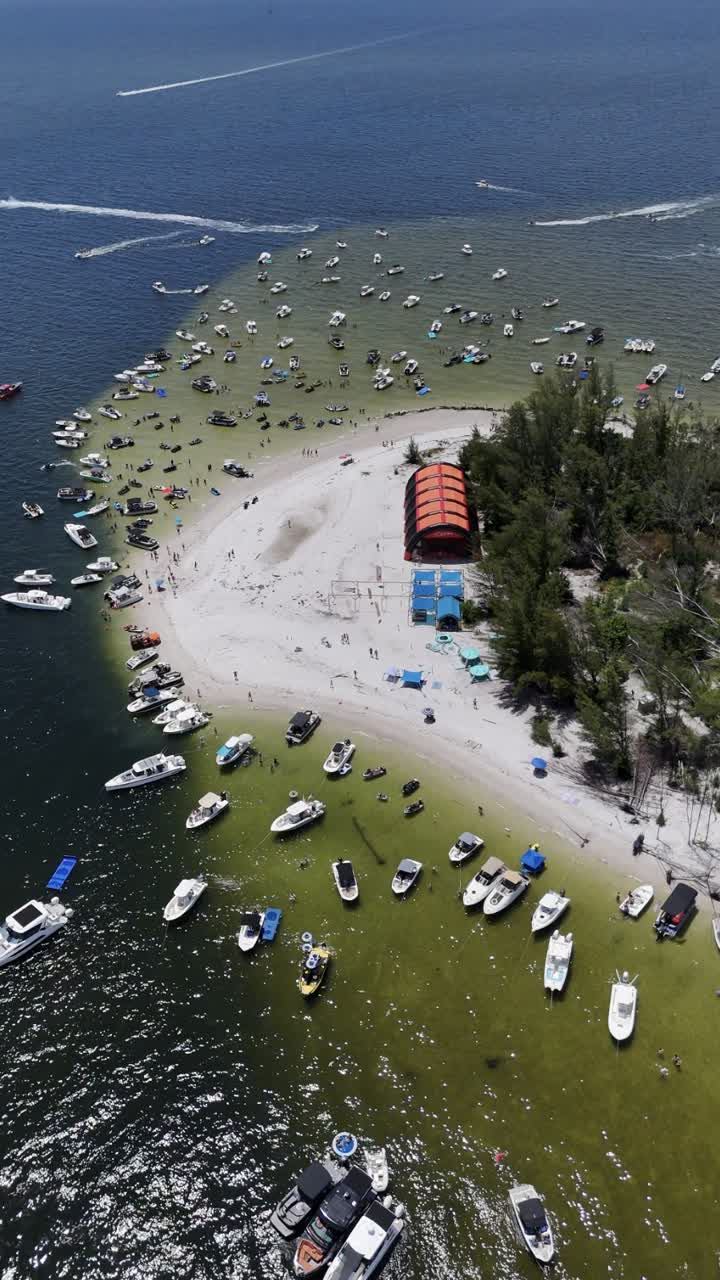 Beer Can Island from the air