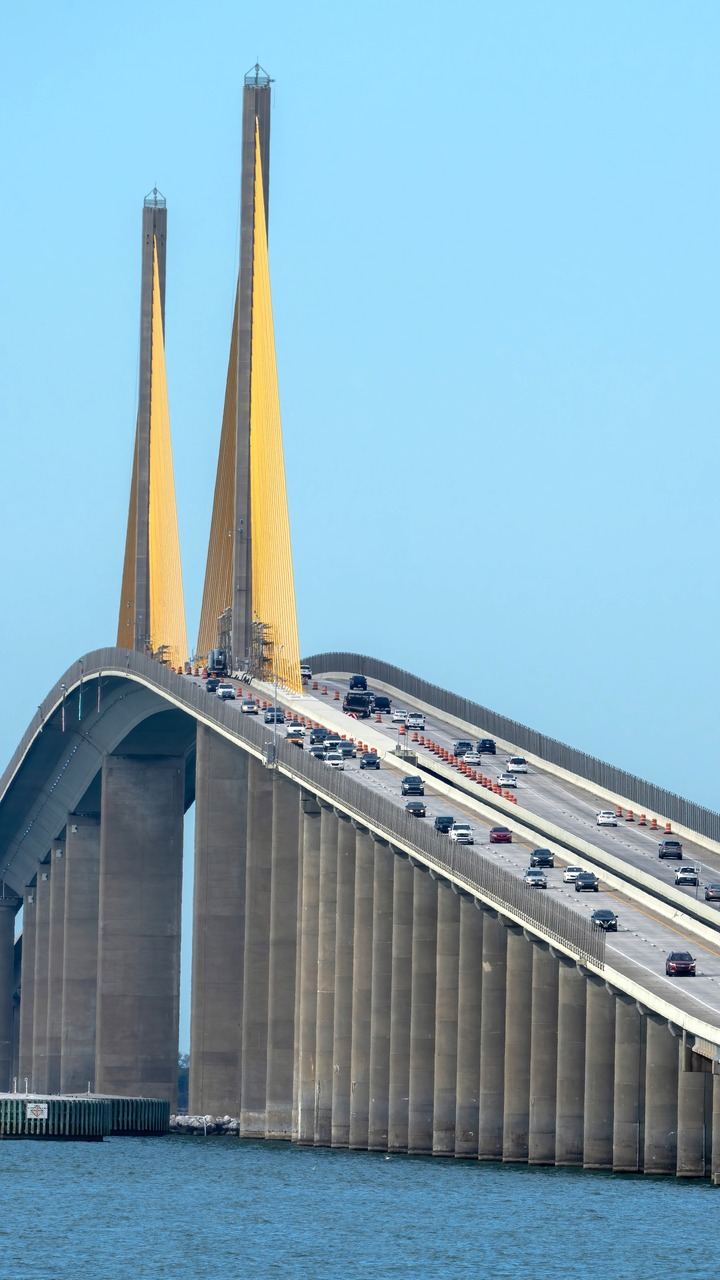 The Sunshine Skyway Bridge