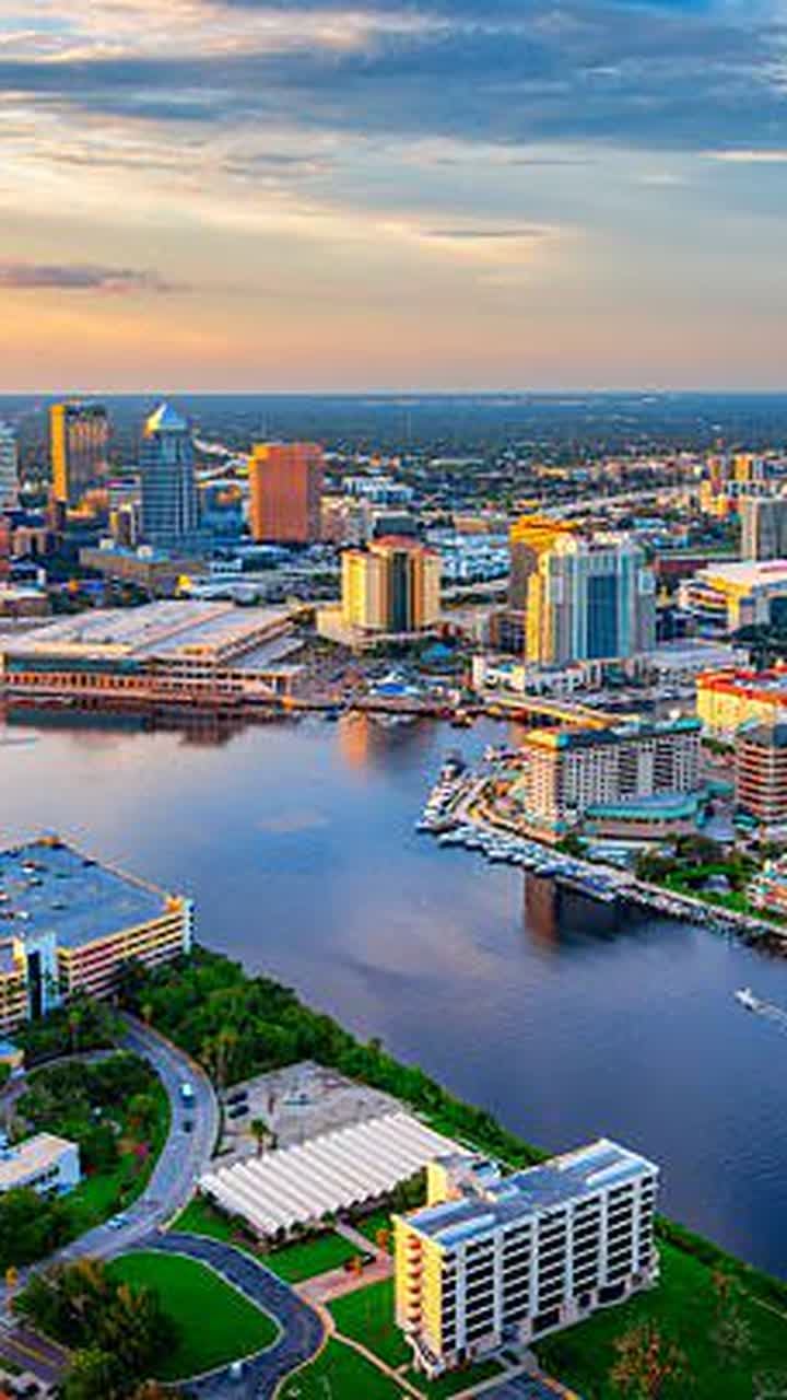 Downtown Tampa from the water