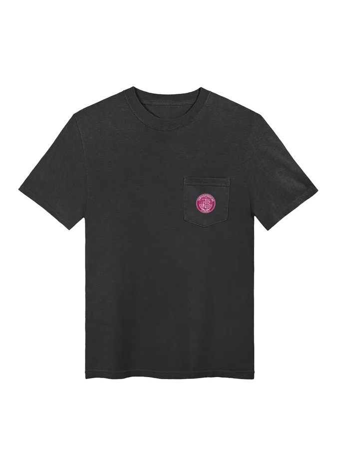 Logo Pocket Tee — Pink — Tampa Bay Boating
