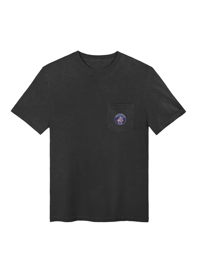 Logo Pocket Tee — Red, White & Blue — Tampa Bay Boating